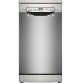 Bosch SPS2HK155E - Vrijstaande vaatwasser - 45 cm - Eco Silence Drive - Extra Droog: optie voor extra grondige droogresultaten - Geborsteld staal - Home Connect