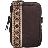 Beagles Phone Bag Telefoontasje Malaga Donker Bruin