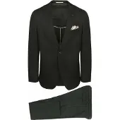 Suitable Flex Jersey Suit Mosgroen | Donkergroen | Maat 46