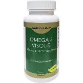 Natupharma Omega 3 visolie (330mg EPA/220 mg DHA) 60caps