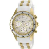 Invicta Angel 24901 Dameshorloge - Quartz Uurwerk - Roestvrij Staal met Witte Wijzerplaat - 40 mm