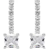 Luxenter Oorbellen 'Leinor' zilver