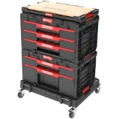 Qbrick SYSTEM ONE Werkbank met 4 laden - SKRZ N2435