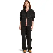 Timberland Canvas Trucker Jacket Black Maat: XS | Spijkerjassen Outlet | Dames | Zwart