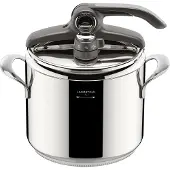 Lagostina snelkookpan 7L - roestvrijstaal - 22 cm