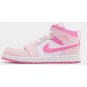 Jordan Air 1 Mid Children, roze