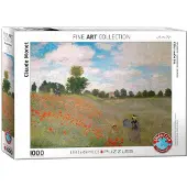 Eurographics Claude Monet - The Poppy Field Puzzel (1000 stukjes)