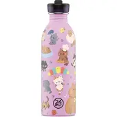 24Bottles Drinkfles 'Urban' rosa