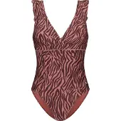 Beachlife Zebra Dames Badpak - Maat 42 (Cupmaat B)