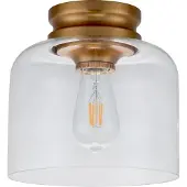 Elstead Lighting LED Plafondlamp Hounslow | 1X E27 Max 60W | Dimbaar | Burnished Brass