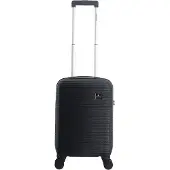 Saxoline - Twist | Harde Koffer / Trolley / Reiskoffer - Small - Zwart - Zwart / Small