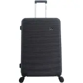 Saxoline - Twist | Harde Koffer / Trolley / Reiskoffer - L - Zwart - Zwart / Large