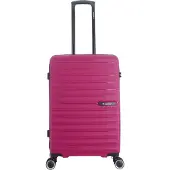 Saxoline – Fiesta | Harde Koffer / Valies / Reiskoffer – Medium (60L) – Fuchsia - Fuchsia / Medium