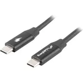 Lanberg Kabel USB C Lanberg CA-CMCM-40CU-0005-BK 0,5 m