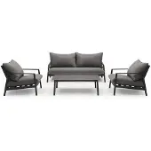 Intratuin 4-zits Loungeset Bali Grijs