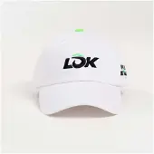 Lok Never Luck witte pet - UNI