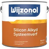 Wijzonol LBH Silicon Alkyd Systeemverf | Halfglanzend Eén-pot-systeem 500 ML - Wit