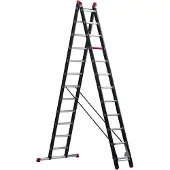 Altrex Mounter ZR 2060 Reformladder - Aluminium - 2 X 12 Sporten - 6,95m - Met Stabiliteitsbalk