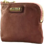 Caterina Lucchi Leren kaarthoes Fanny Wallet Rosa mauve