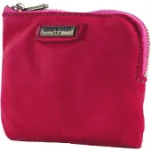 Caterina Lucchi Leren kaarthoes Fanny Wallet Fuxia roze