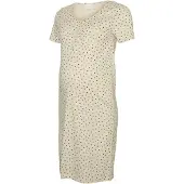 Mamalicious Mira Star Maternity Pyjama Beige M Vrouw