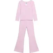 Adidas Set 'LONGSLEEVE LEGGINGS SET WINTERIZED' rosa