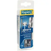 Rapid High performance klinknagel Ø4.8 x 10 mm - 5000387