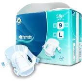 Attends 2x Slip Active 9 L 28 Stuks