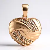 Cavill - Elegante Dameshanger - 925 Sterling Zilver - Rosé Goud Verguld - 14x I1 Argyle Rose Diamanten - 0,194 ct Pavé - Ronde Vorm - Luxe Sieraden