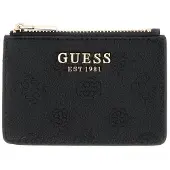 GUESS kaarthouder Ella Logo SLG Credit Card Case Black Logo zwart