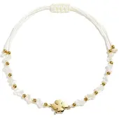 Yehwang Lucky charm armband Gebroken wit/Eén maat