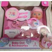Mother Love - Pop + 5 accessories - Roze - 4 sounds