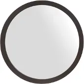 Starfurn Ronde spiegel Dide Bruin Mangohout 60 cm