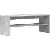 vidaXL Tv-meubel 100x40x40 cm bewerkt hout betongrijs