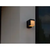 Lutec Solar Wandlamp Prima Antraciet