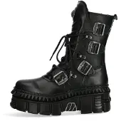 New rock Veterlaarzen zwart