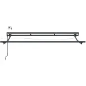 vidaXL Elektrische Zonnescherm Frame met LED's Antraciet 3 x 2 m