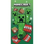 Minecraft Strandlaken Creeper 70 x 140 cm - polyester