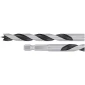 Makita Dubbele spiraal houtboren, zeshoekig 1-4'' 4,0 mm - D-15877