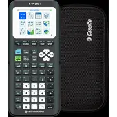 Texas Instruments TI-84 Evo-T Grafische Rekenmachine + Rekenmachine Case Zwart bundel