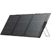 EcoFlow Panneau solaire portable léger 160 W Noir