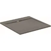 Ideal standard i.Life - Douchebak 9x9 cm, Anti-Slip, grijs T5227FS