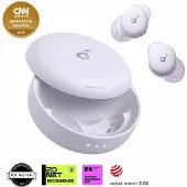 Soundcore Sleep A30 Slaapkoptelefoon by Anker - AI Snurkdetectie - Oordopjes Slapen - Perfect voor Zijslapers - Noise Cancelling - 45U Batterij