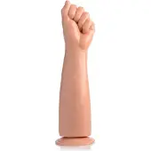 Master Series Fisto Clenched Fist Dildo - Flesh