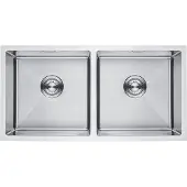 LOMAZOO Spoelbak Phantom 40×40 cm - Gootsteen - Keukenspoelbak - RVS