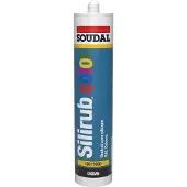 Soudal Silirub Color | Siliconenkit | Licht Ivoor Ral 1015 | 300 ml - 105827