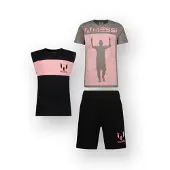 Vingino T-shirt M5367BTS Unisex Zwart 92