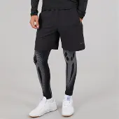 Reebok Heren Energie Retour Systeem Prestatie Tights Zwart/Grijs