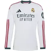 Adidas Real Madrid 26/27 Authentic Jersey Home Long Sleeve T-shirt Wit XL Man