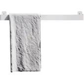 Nichba-Design Handdoekhouder 60 Cm Wit - Haken en hangers Staal White - L100102W